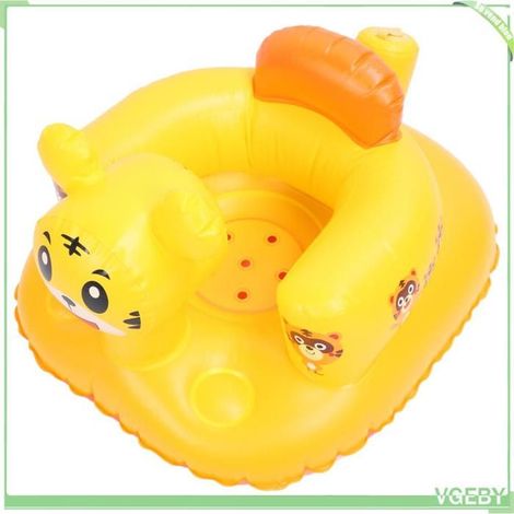 Chaise gonflable pour tout-petits, PVC respectueux de la peau, haute sécurité, canapé de soutien dorsal pour bébé, pour chambre à (1/4)