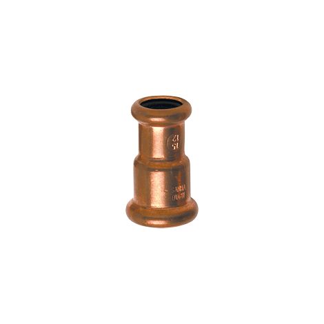 Manguito de cobre reducido para crimpado 14-12