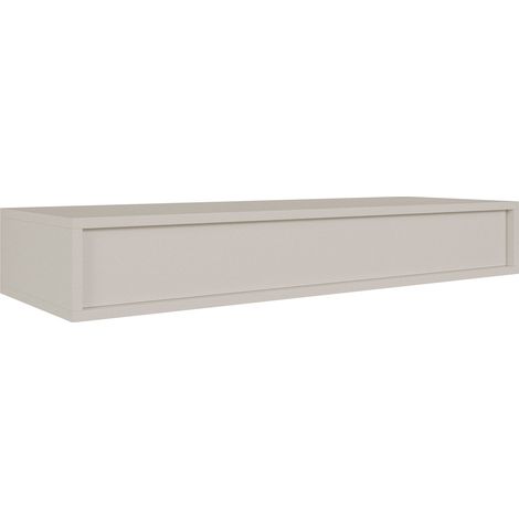 Selsey SANVA - Consola suspendida con un cajón - 90 cm - cashmere (1/5)
