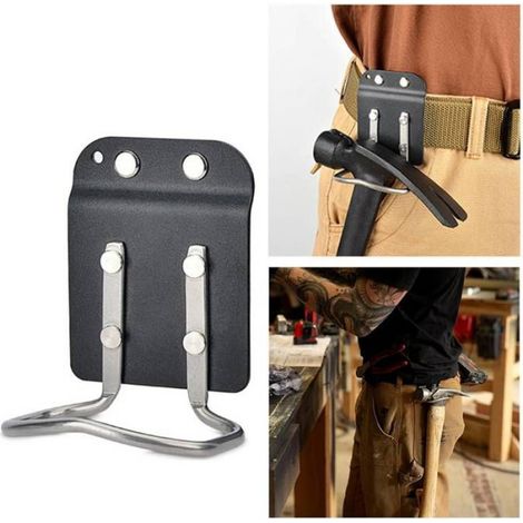Catcher À Marteau - Acier Inoxydable - Pour Ceinture Portatif - Pour Bricolage Et Chantier - 1 Pièce (1/5)
