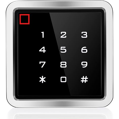 IP65 wasserdichter Zutrittscontroller, 125 kHz RFID-Kartenleser, berührungsempfindlicher Türöffner mit Passwort (1/5)