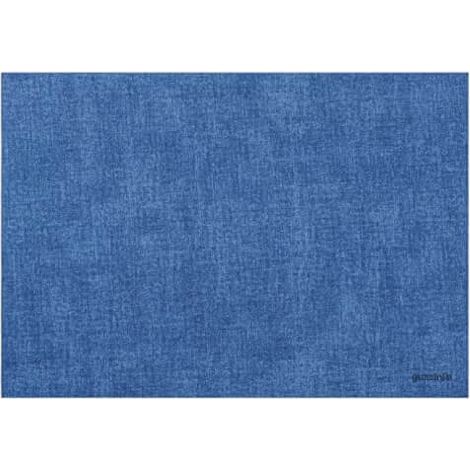 Mantel individual de mesa de doble cara, color azul claro