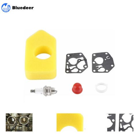 Kit de Remplacement de Bougie de Filtre à air de Joint de Membrane de carburateur pour Briggs & Stratton 272372, 281028, 495770, 795083 Kit de Joint de Petits Moteurs (1/5)