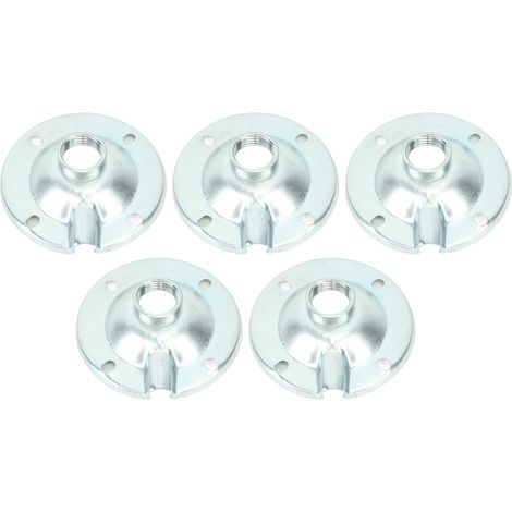 5PCS Abat-jour Industriel en Fer, Luminaire Style Loft Usine, Douille Filetage Interne G1/2, Diamètre 8cm, Pour Atelier (1/5)