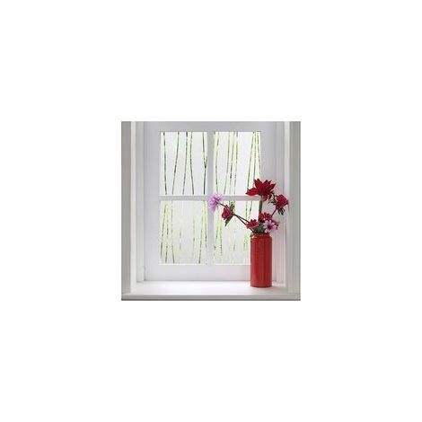Pellicola per Finestre Statica - Pellicola Opacizzante Elettrostatica Autoadesiva, Pellicola Decorativa per Cucina, Camera da Letto, Finestra del Bagno - Strisce Irregolari - 45X200CM (1/4)