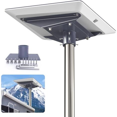 Support d’antenne Starlink Gen 3 réglable 360°, kit de fixation sur mât avec adaptateur tube Gen 3 pour Starlink Gen 3/Mini