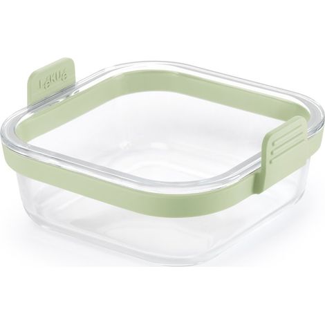 Lekue - Plat en verre airfryer carré 17,5 x 18,5 cm (1/4)