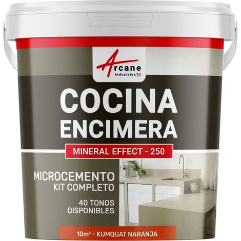 Microcemento cocina: para encimera y suelo de la cocina