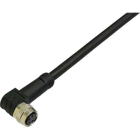 BKL Electronic 2700011 Câble de raccordement M8 femelle, coudé 10 m Nombre de pôles: 3 1 pc(s) (1/2)