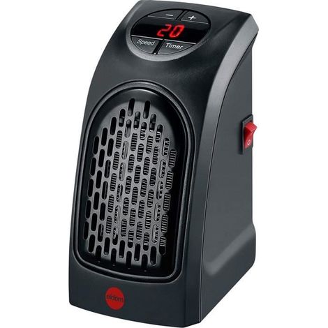 Radiateur Soufflant Électrique Portable HL20, 400W, Directement Connectable au A337