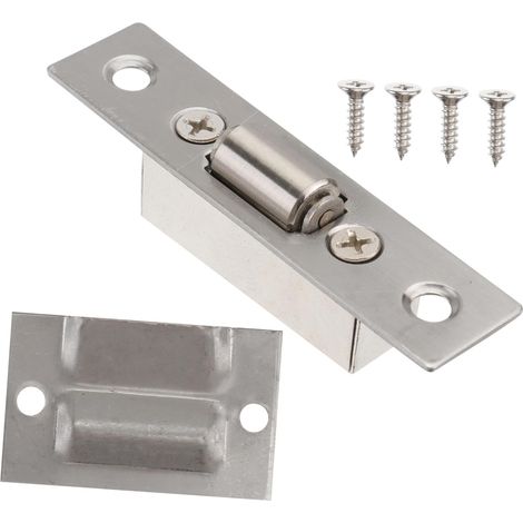 Lot de 3 loquets à bille pour porte placard, gâche réglable (1/5)