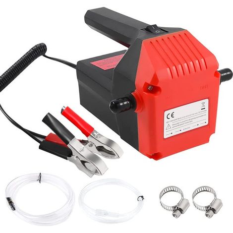 Pompe à Huile Moteur 12V, Électrique pour Gasoil et Essence, Résistante à la Corrosion, Usage Auto, Bateau, Moto (1/4)