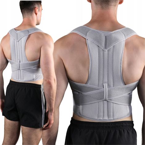 Correcteur de posture vertébrale, redresseur orthopédique, dos droit XXL (1/5)