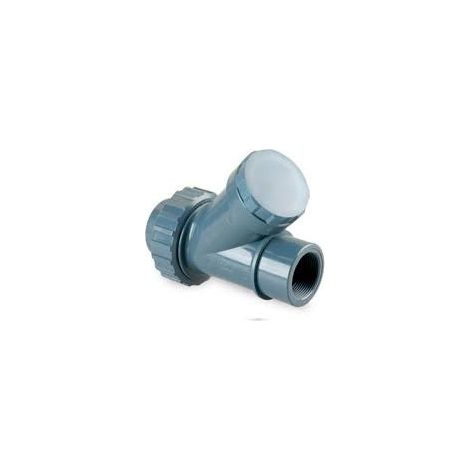Válvula antirretorno de bola PVC encolar de 40 mm - HIDROTEN Diámetro: Ø50 mm