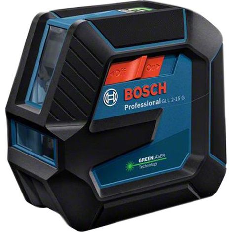 Bosch 0601063W02 GLL 2-15 G Professional Line Laser + Universal Mount & Clamp BSH601063W02