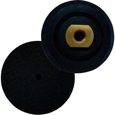 Plateau Flexible pour Pad de Polissage Diamanté avec Adaptabilité – D.100 mm x Filetage M14 – Produit Européen Certifié – Polyvalence et Sécurité assurées (1/2)
