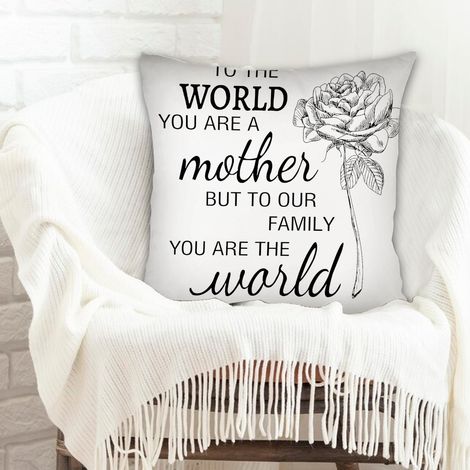 Housse de coussin décorative à la mode pour la maison cachée zippée pour anniversaire (1/5)