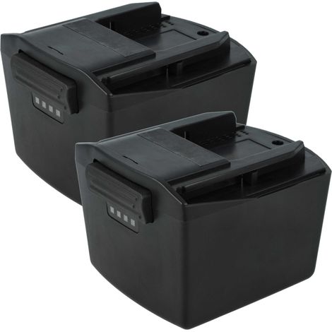 EXTENSILO 2x Akku kompatibel mit Hilti SF 14-A, SFH 14-A, RC 4/36-DAB, SFC14-A, SFH140A, SID 14-A Werkzeug (6000 mAh, Li-Ion, 14,4 V)