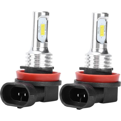 Phare antibrouillard universel H8 H11 80W à lumière blanche 12-24V avec décodage (2 pièces) (1/5)