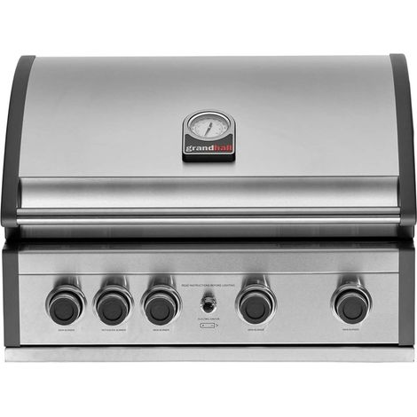 Grandpro Einbau-Gasgrill Pro Elite Built-In Edelstahl 4 Brenner, 1 Infrarot-Heckbrenner K04000310A (1/3)