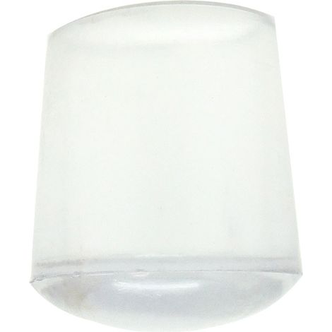 Contera rotonda “CNT10” di flexiglass trasparente Ø2,5x3cm (25 unità) MICEL