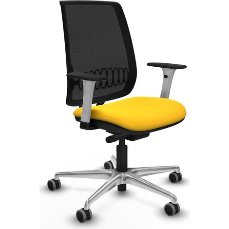 Chaise piqueras y crespo Alares noir similicuir mousse (1/2)