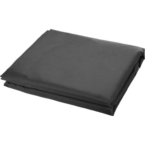 Housse de protection pour chauffage de terrasse et de jardin extérieur, housse anti-poussière (noire 221 x 84 cm) (1/5)