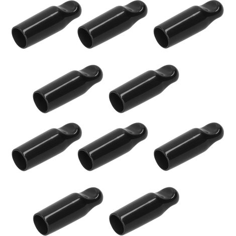 10 schwarze Gummistopfen für Bierhähne, Bierpumpendeckelzubehör, Fassbierfässer. (1/5)