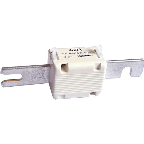 Michaud – Cartouche fusible taille 2 – Entraxe 160mm – Intensité 400A – Protection basse tension contre surcharge et court-circuit