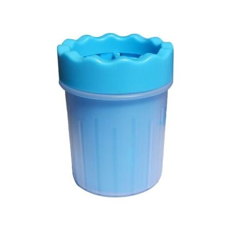 bleu Nettoyant pour pattes d'animaux, nettoyant pour pattes en siliCône, nettoyant pour pattes de chien portable avec serviette pour chiens, chats, soins de massage, griffes sales (1/4)