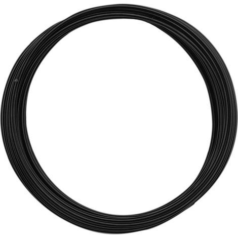 Vaessen Creative Filo di Ferro Modellabile da 5 m x 2 mm Nero – Filo Flessibile per Creazioni Floreali, Realizzazione di Gioielli e Modellismo (1/4)
