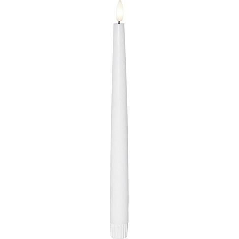 LED Kerze "Flamme Slim" 2er Set