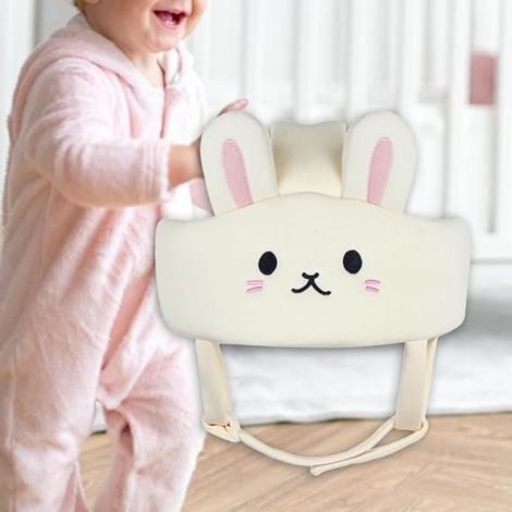 Casque de sécurité pour bébé, protège-chef en mousse anti-collision, casquette de protection avec pare-chocs à motif dessin animé (1/4)