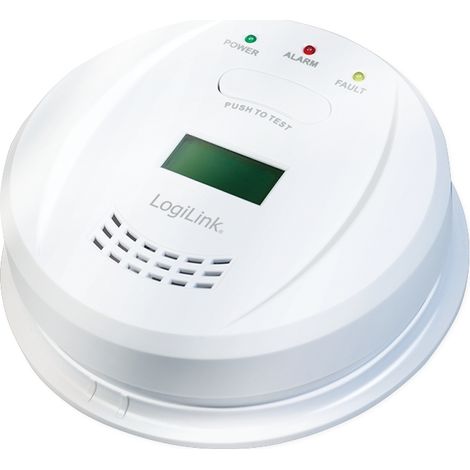 LOGILINK SC0111 D TECTER DE HUMO ED TECTER DE MONÓXIDO DE CARBONO INALÁMBRICO E INALÁMBRICO (1/2)