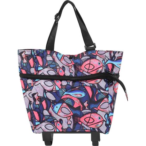 de courses pliable Healeved avec roulettes sac de courses (1/5)