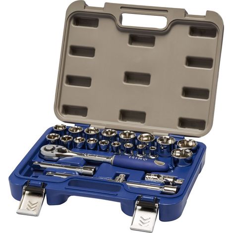 Sechskant-Steckschlüssel-Satz 1/2'' (8-32mm), 23 Stück 129-23-4 Irimo (1/2)