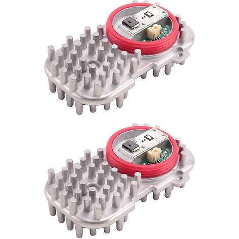 Lot de 2 modules d'éclairage LED pour phares, compatibles avec les modèles BMW Série 3, 4 et 6 (E92, E93, F32, F33, F12, F25, E70, F15, F16), référence 63117263051, édition 0725
