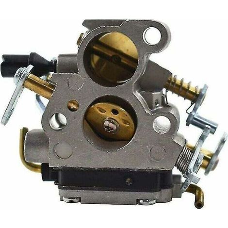 Carburateur - Pour Tronçonneuse Husqvarna 135 140 435 440 Jonsered CS2240 CS410 - Avec Filtre À Air Et Bougie D Allumage - Kit Complet ×1 (1/4)