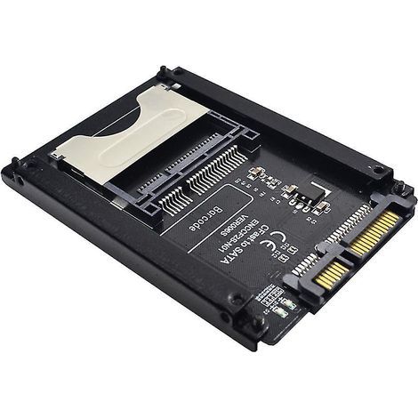 Adaptateur de disque dur Cfast vers SATA 3.0 avec prise en charge du remplacement à chaud (carte 22 broches vers Cfast) (1/4)