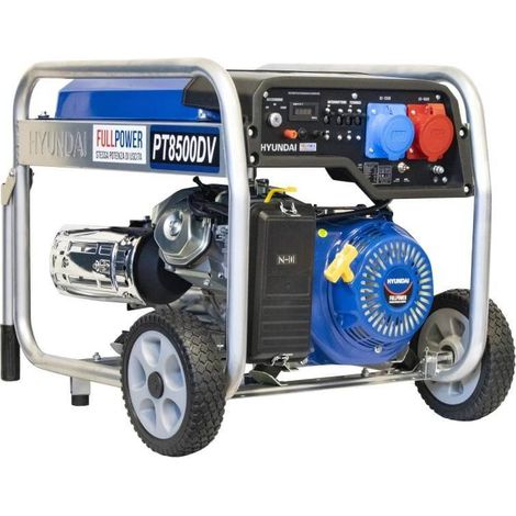 Hyundai PT8500DV Generatore a benzina Full Power Dynamic 8,0 Kw (1/4)