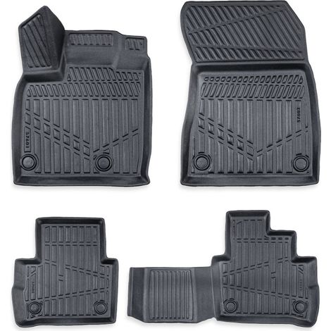 Komplettset 4‑teilig 3D-Gummifußmatten für den Innenraum Erpassan - NISSAN QASHQAI III (J12) 2022+