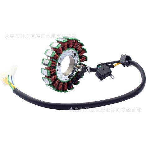 Anwendbar auf Suzuki GN250 TU250 32101-38302 GN TU 250 Zünd- und Stromerzeugungsspulenstator (1/5)