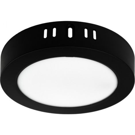 Downlight LED da soffitto nero Ø17cm 12W 4000K Ecolight (1/5)