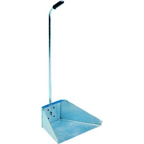 Elevador de inodoro de 35 cm con mango de hierro zincado