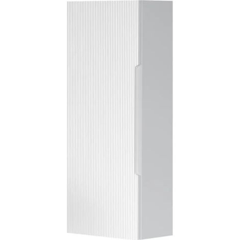 Pensile bagno sospeso H 75 cm bianco opaco cannettato reversibile Rigo (1/3)