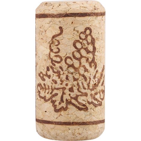 50 bouchons en liège naturel 22x44mm pour bouteilles de vin - Bouchons droits en bois (1/5)
