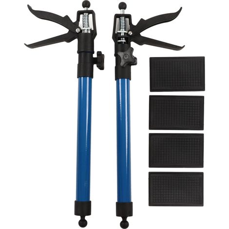 Lot de 2 barres de support réglables de 50 à 115 cm rotation (1/5)