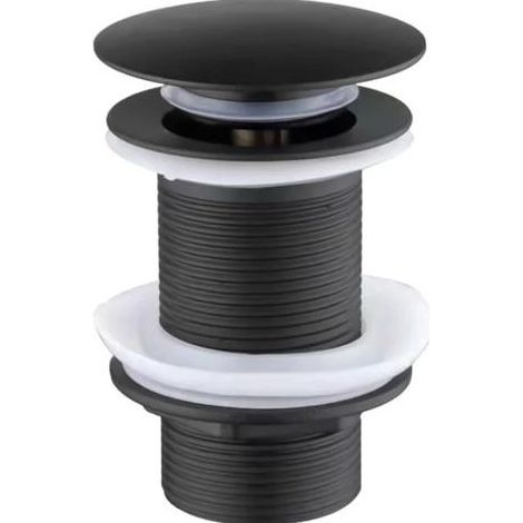 TAISHENGDA Raccordo di scarico in ottone con meccanismo click-clack – Meccanismo in silicone impermeabile – Facile installazione per lavelli senza troppopieno – Durevole e resistente alla ruggine (1/5)