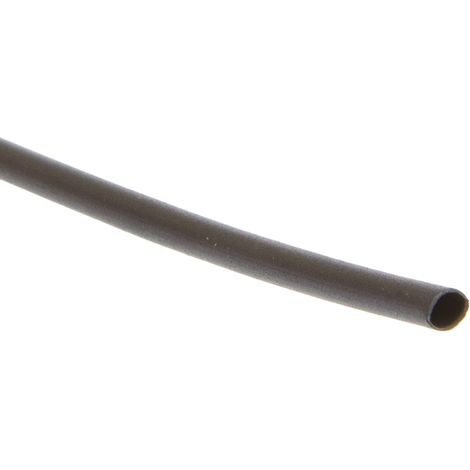 Gaine thermorétractable 3M, Dia. 2.4mm Noir rétreint 2:1, 11m ( Prix pour 1 )