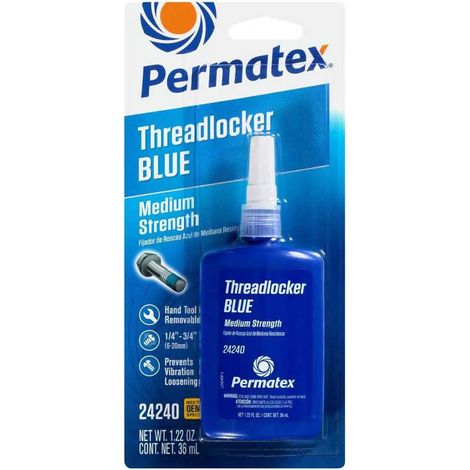 Threadlocker Permatex 242 media resistenza 6ml blu (1/3)